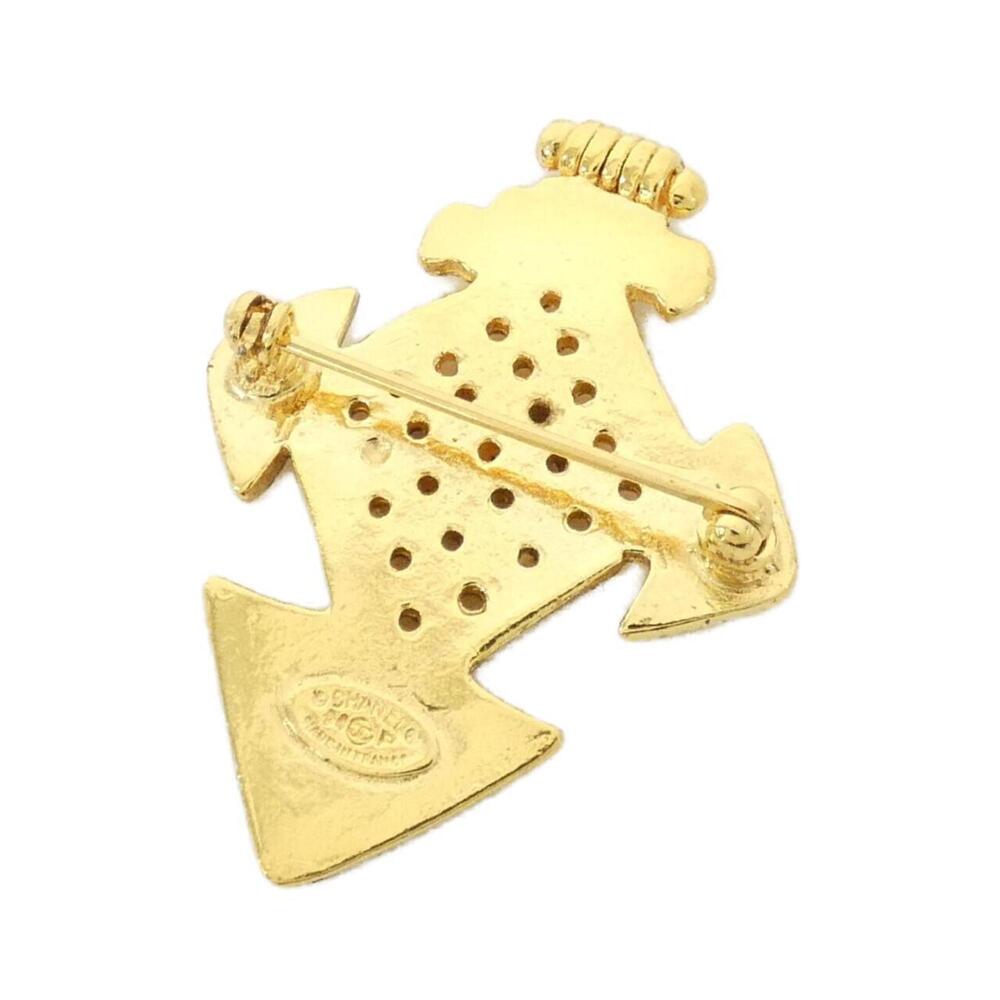 CHANEL Authentic Gold Brooch - Picture 2 of 6